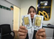 Harga Emas di Antam dan Pegadaian Hari ini 10 April 2025 Melonjak