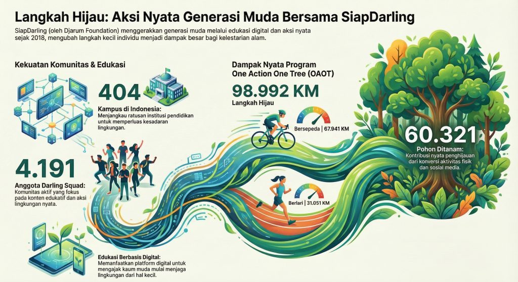 Infografis kegiatan SiapDarling.